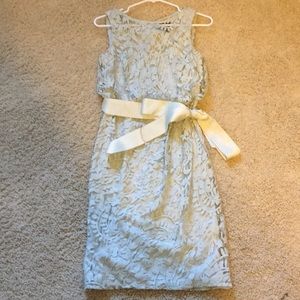 Adrianna Papell mint lace dress